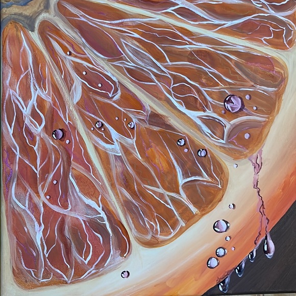 Wall art A set of 4, can be both separate and in one picture, "citrus" - Picture 13 of 13